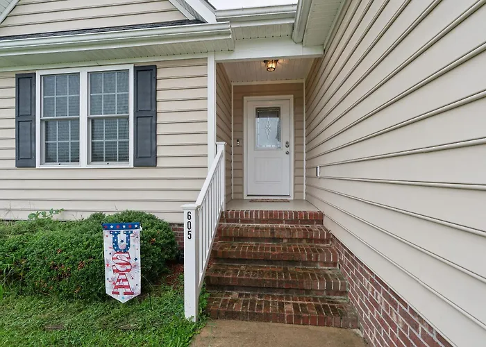 Charming Family Retreat With Spacious Yard Home