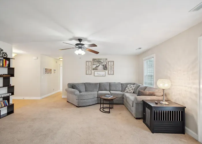 Charming Family Retreat With Spacious Yard Home