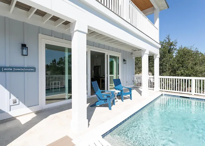 New Azul Oasis Private Pool Walk To Beach! Dog Friendly Orange Beach Cottage!