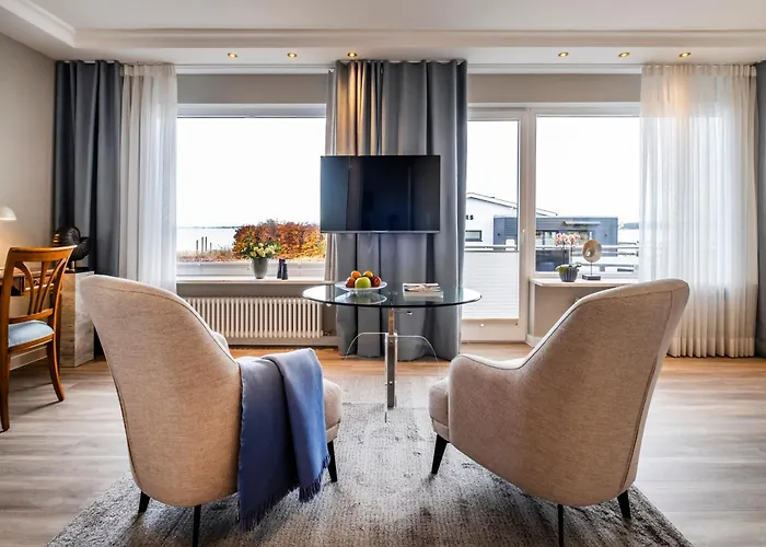 Büngers Apartment-Hotel mit Gartensauna - modern, gemütlich und strandnah