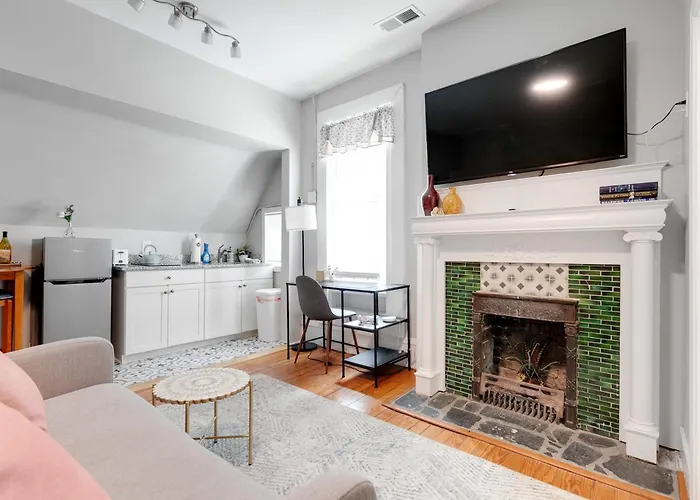 Studio Nest 2Queen Beds & 2Tvs Museums Free Parking