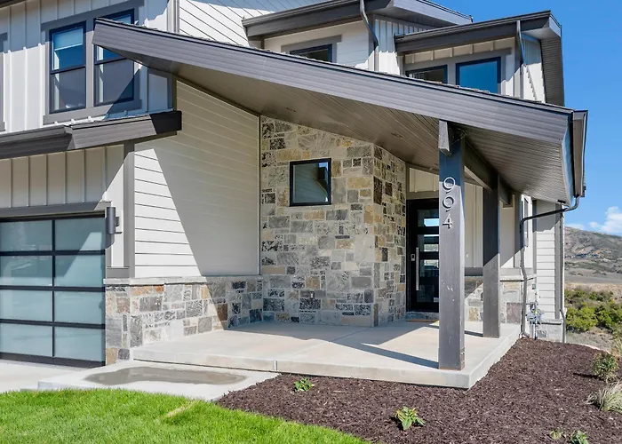 New East Deer Valley, 1 Min, 994 New Luxury 5Br Twin House, Hot Tub, Lake View, Park City 10 Min