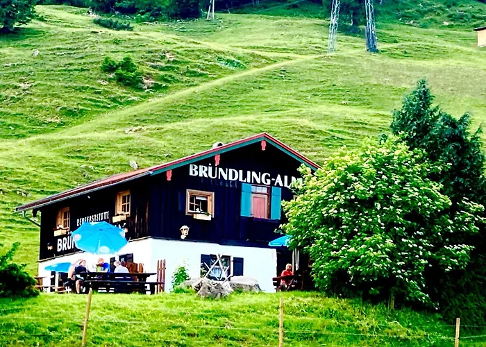 Bruendling-Alm Berggasthof Auf 1167M Auf Dem Hochfelln