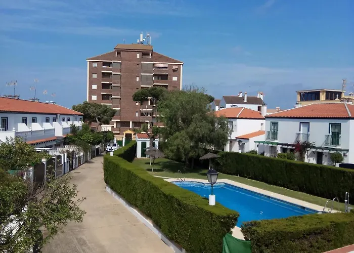 Islantilla adosado piscina, parking 1 minuto al mar