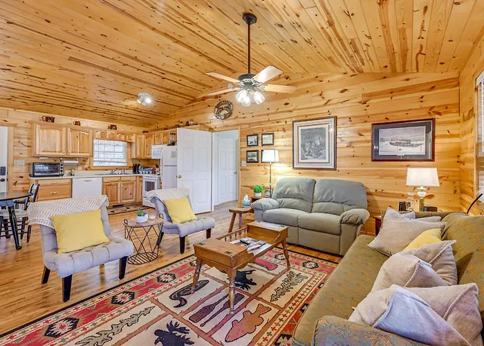 8 Mi To Chattooga River: Pet-Friendly Mtn Cabin