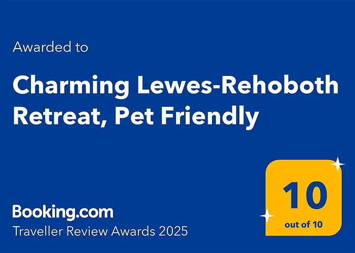 Charming Lewes-Rehoboth Retreat, Pet Friendly