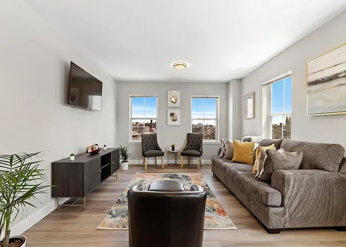 City Views 1Br Free-Parking- Easy Nyc Access