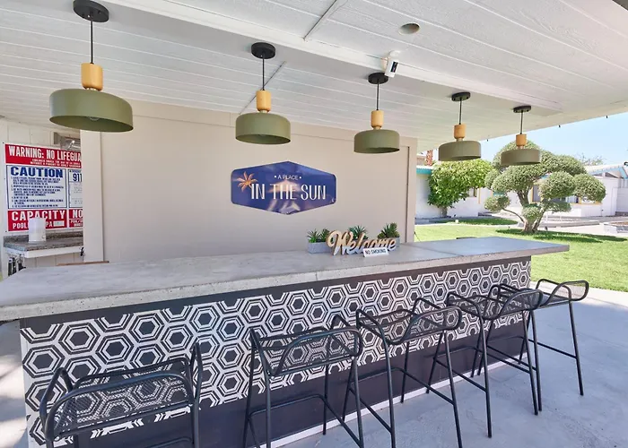 A Place in the Sun: Adults-Only Midcentury Boutique with Heated Pool