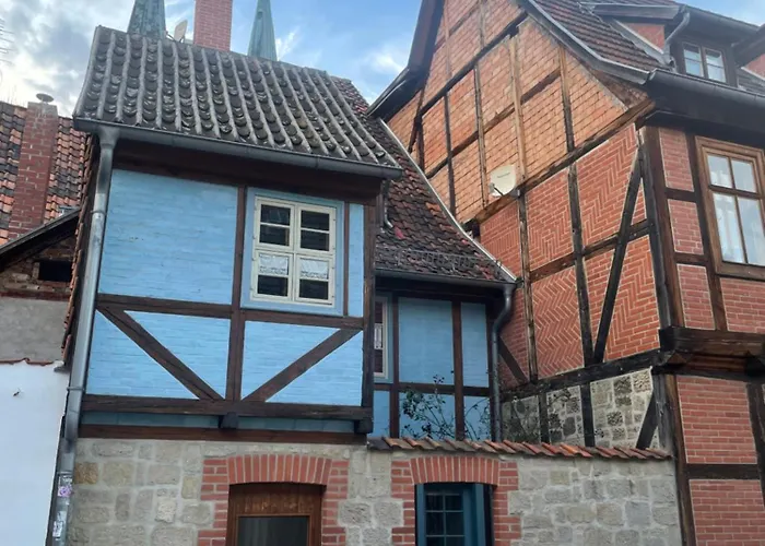 Blaues Häuschen