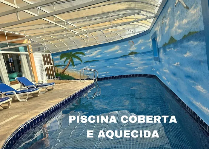 Hotel Costa Balena, Conforto e Piscina aquecida e coberta a 100m da Praia da Enseada