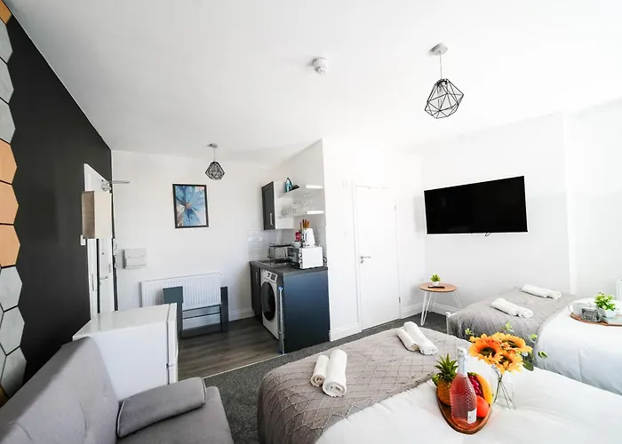 Open Mind Property - Flat With 2 Double Beds