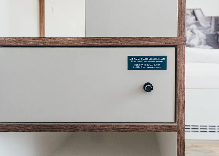 Motel Schlafraum contactless check-in