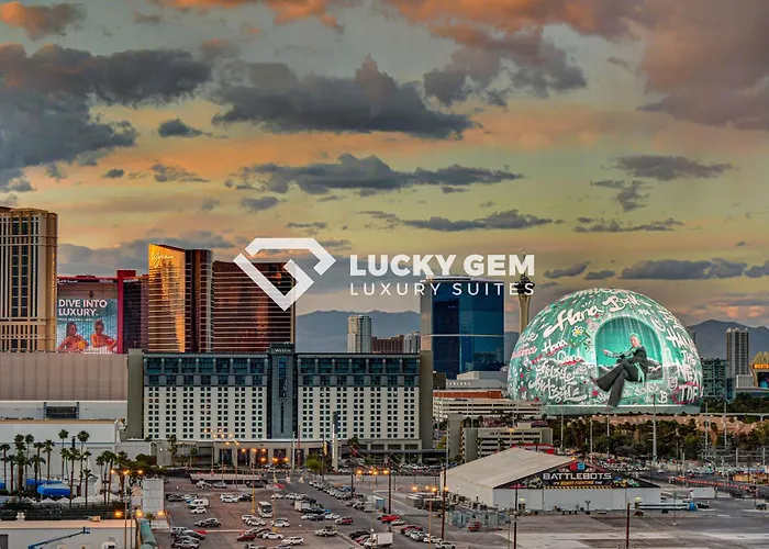 Sphere View - Signature Mgm Resort Lucky Gem Penthouse & Luxury Suites 10817
