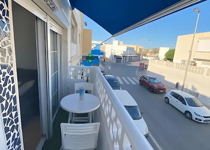 Cabo de Gata Suites a 1 min de la playa, 2 Hab y terraza