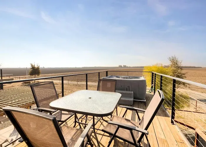 Rooftop Spa Tiny Cargo Home Farm Experience