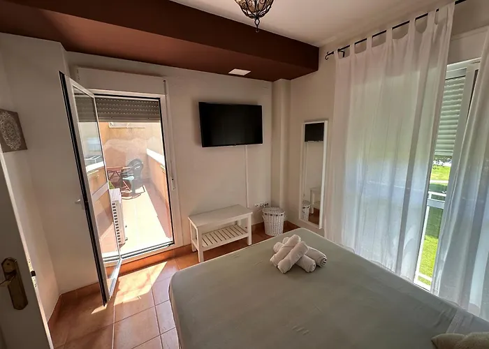 En la zona más tranquila del Novo Sancti Petri