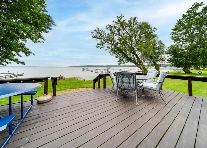 Waterfront Chautauqua Lake Home W/ Deck & Grill!