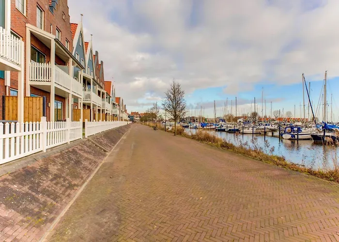 Houseboat In Volendam Near Fort Edam