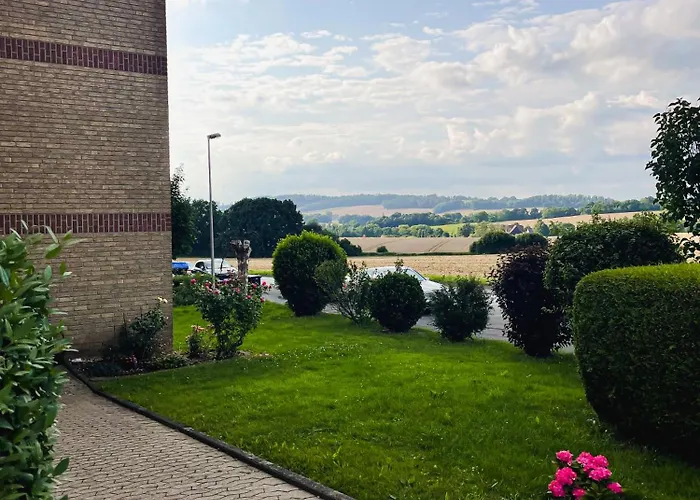 Sunset View - Design Apartment Hermannsblick, Parkplatz, Balkon
