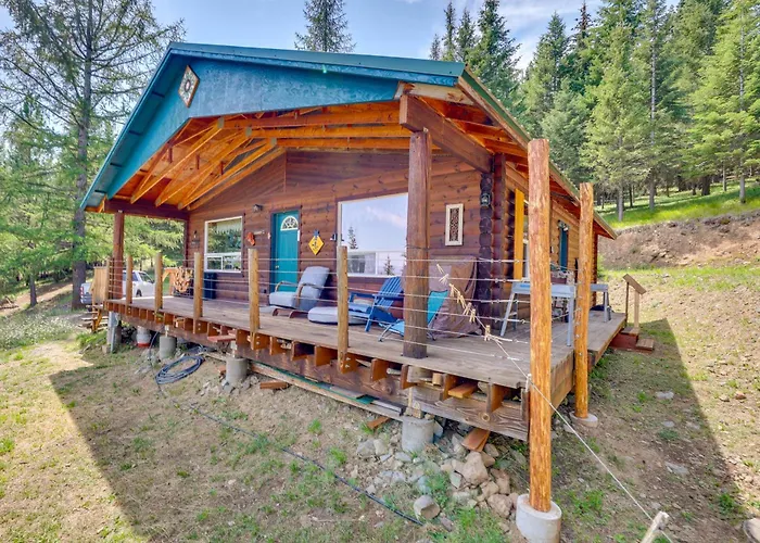 Pet-Friendly Cabin On 10 Acres In Joseph: Private!