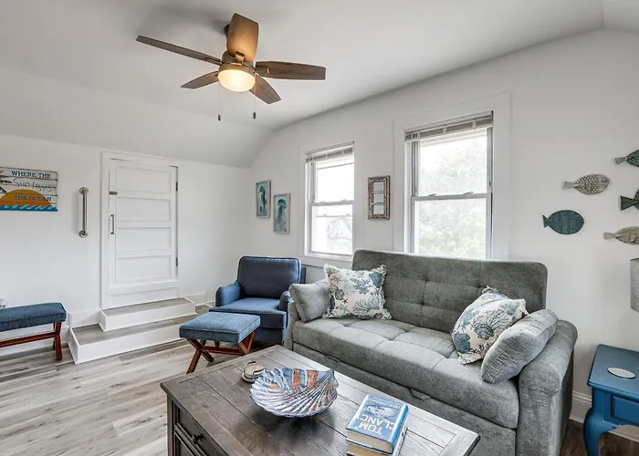 Stroll To Ocean Grove Boardwalk & Beach: Sleek Apt