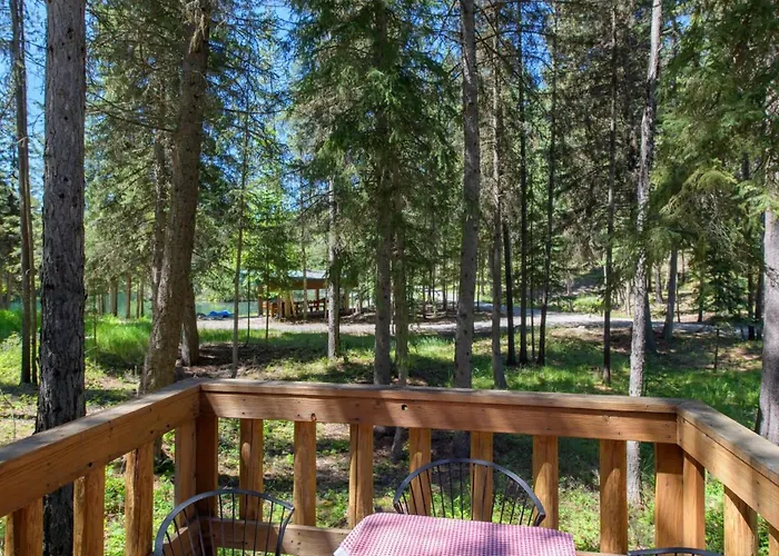 Fishing Cabin In The Woods