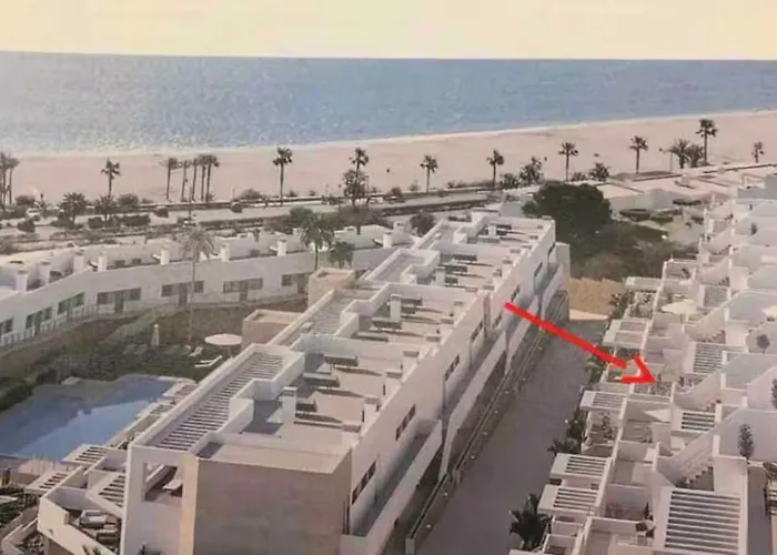 Apartamento en Mojácar en 1° línea de playa