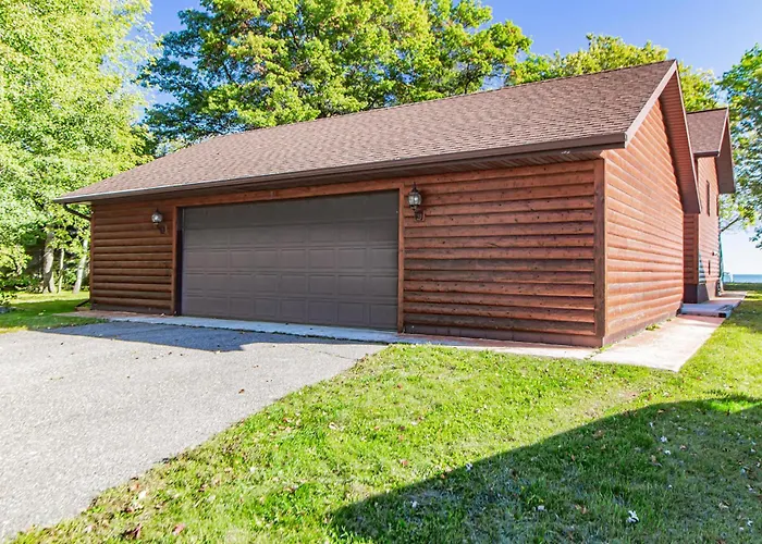 Dog Friendly Leech Lake Home W Perfect Beach Garage Boat Lift