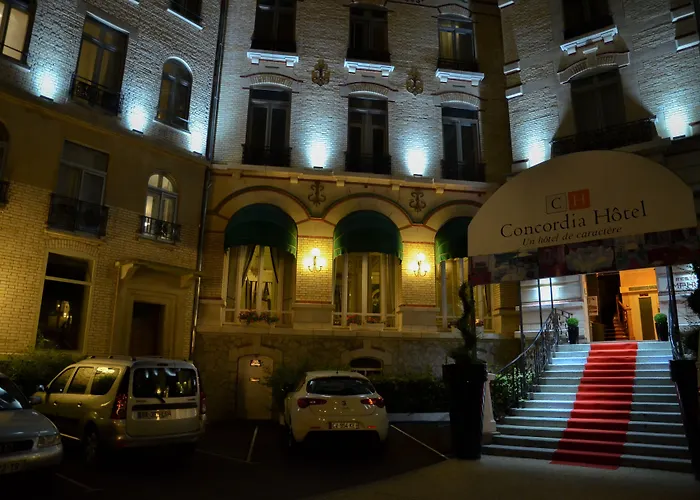 Hôtel Concordia Le Mans Centre Gare