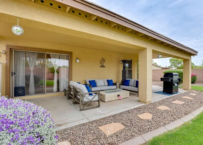 Spacious & Fenced Yard: Pet-Friendly Surprise Home