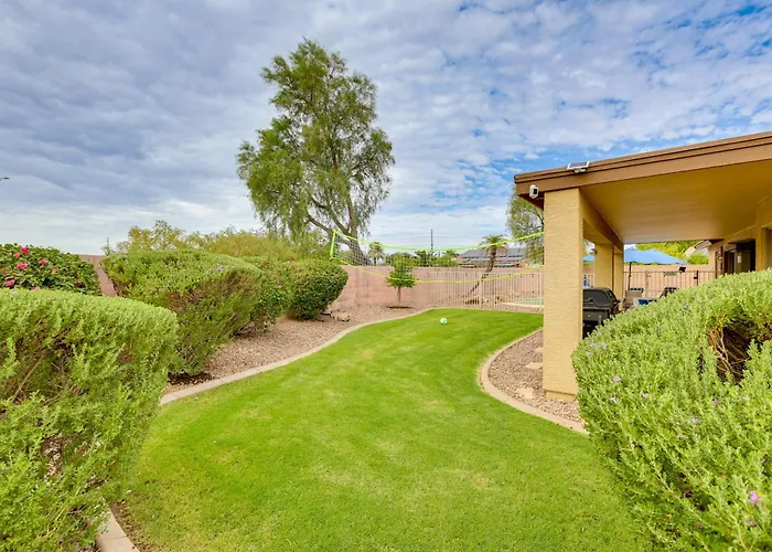 Spacious & Fenced Yard: Pet-Friendly Surprise Home