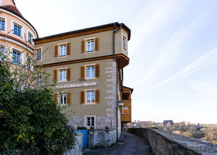 Historik Hotel Goldener Hirsch Rothenburg