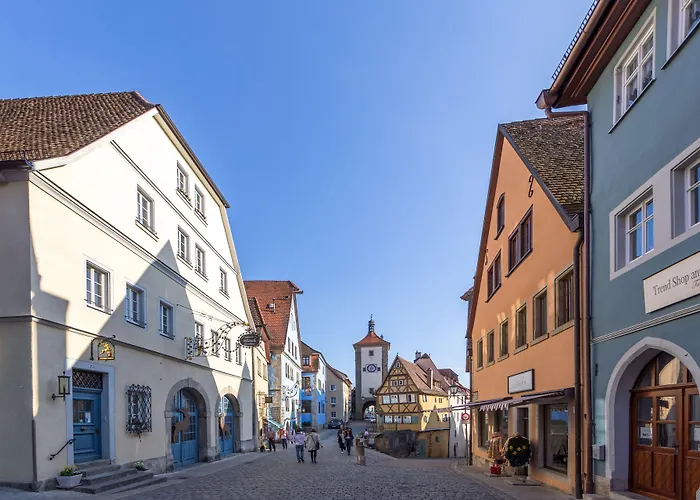 Historik Hotel Goldener Hirsch Rothenburg
