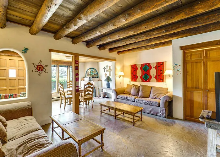 8 Mi To Taos Ski Valley! Peaceful Mtn-View Condo
