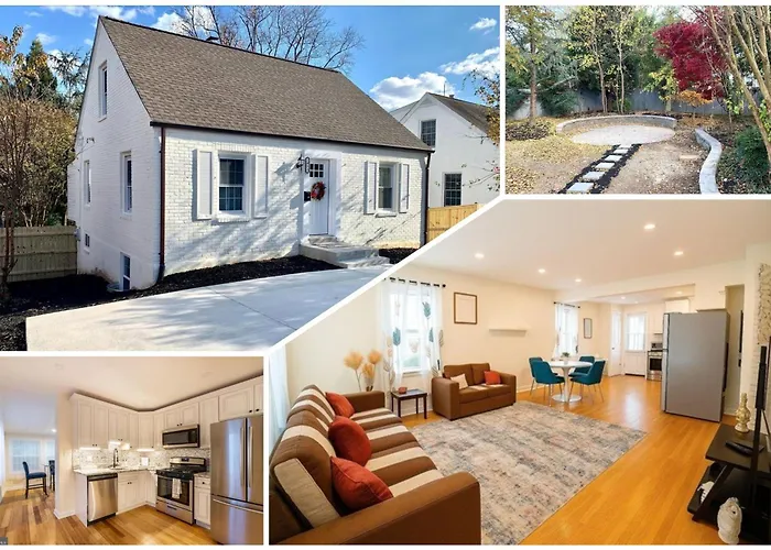 5Br & 4Ba Lovely House With Beautiful Backyard In Va