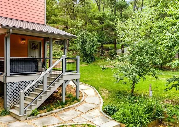 Unique Barbie-Themed Pink Cabin In Black Mountain, North Carolina