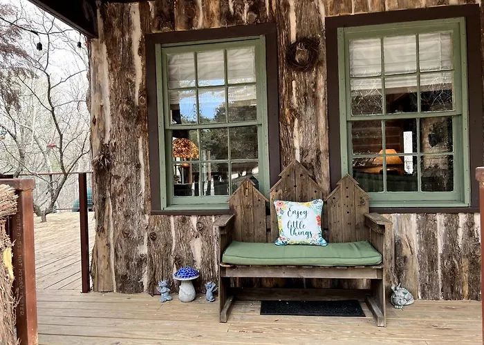 Magical Treehouse With Slide By Brazos River For Family Glamping Adventures In Texas
