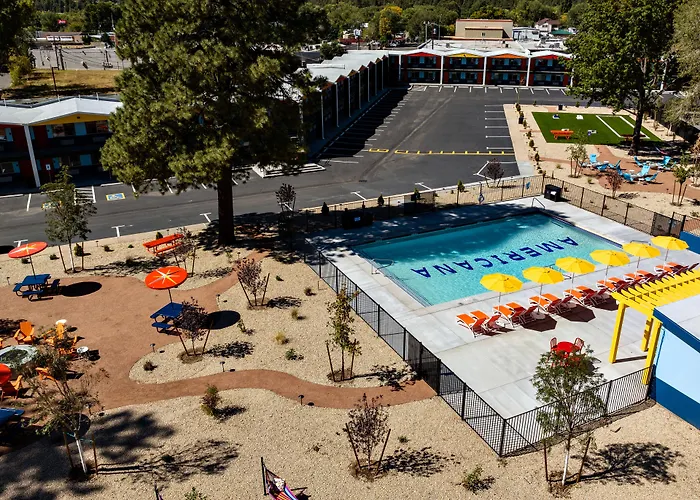Americana Motor Hotel In Flagstaff Near Nau & Downtown