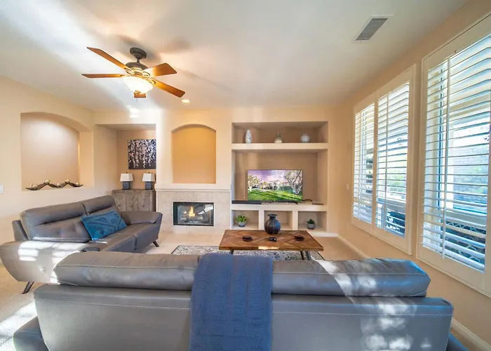 Rancho Mirage Gem - Private Pool Fireplace More