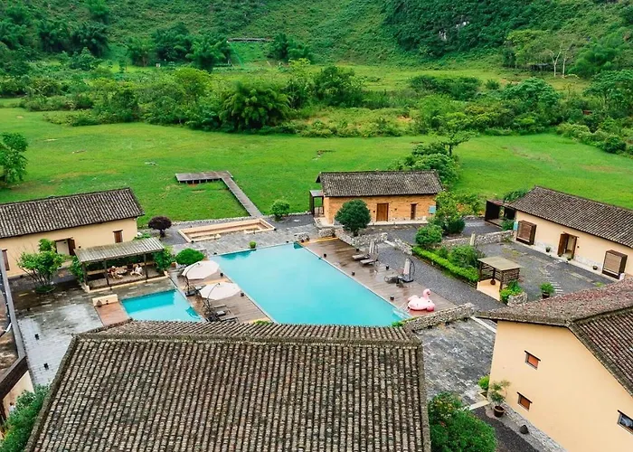 Yangshuo Vision Villa-One Way Airport Free Pick Up Over 4 Nights