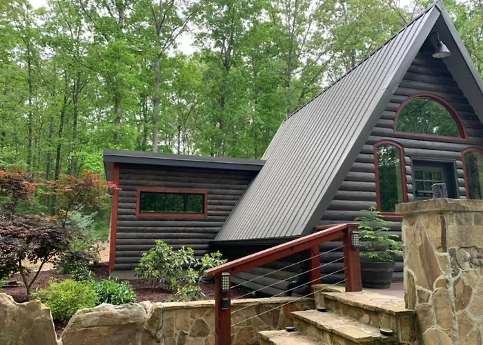 Canyon A-Frame Cabin - Fire Pit, Sauna, Hiking
