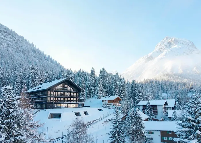 New Hotel Kristberg In Lech With Spa, Outdoor Pool And View