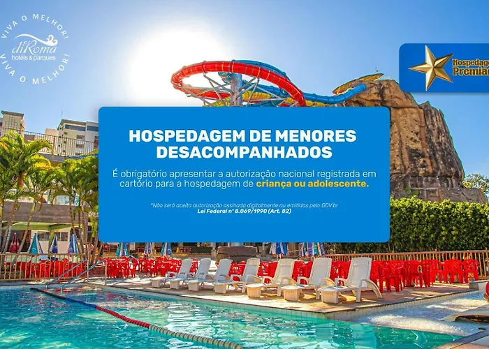diRoma Thermas direto com o Grupo diRoma com acesso ao Acqua Park e Café da manhã