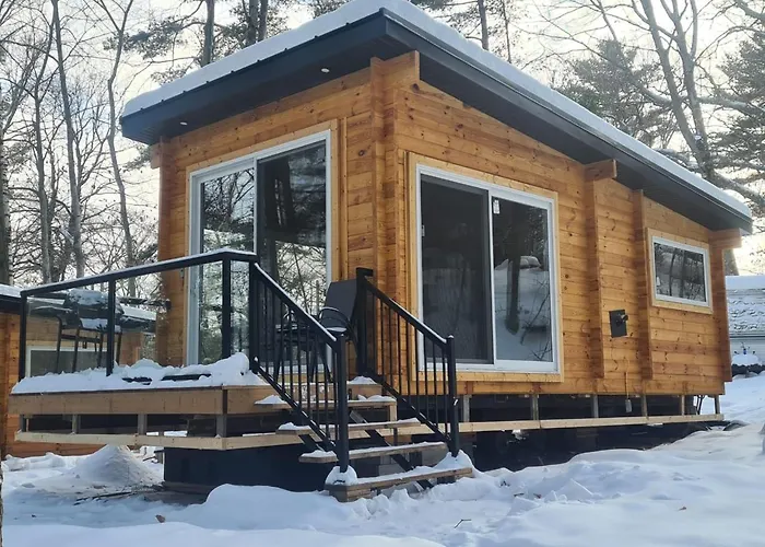 1-Bedroom Unique Eco Log Cabins In Parry Sound #104