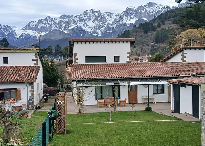 Frente a los Picos de Europa