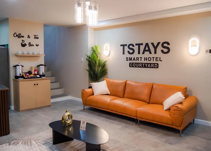 Tstays Smart Hotel Courtyard, Gated Modern Stay