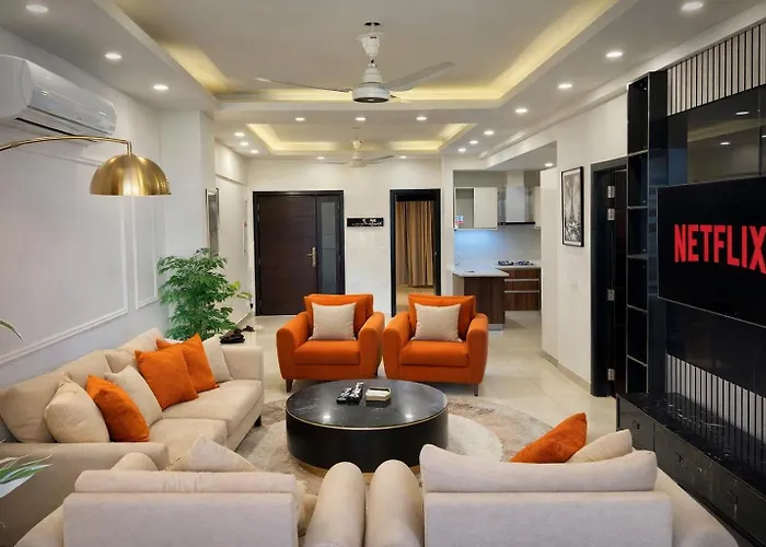 Elysium Tower Serviced Apartments With Classic Interiors Opposite Centaurus Mall Islamabad