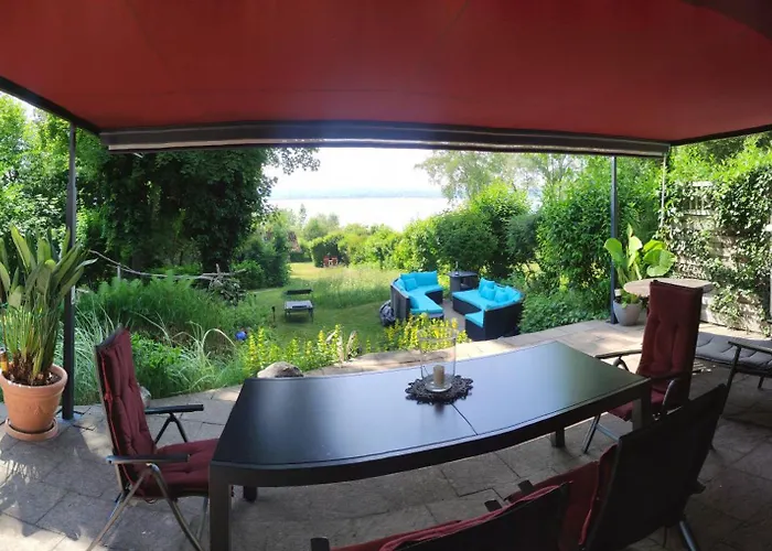 Ferienhaus Ammersee Traum von Bett und Terrasse