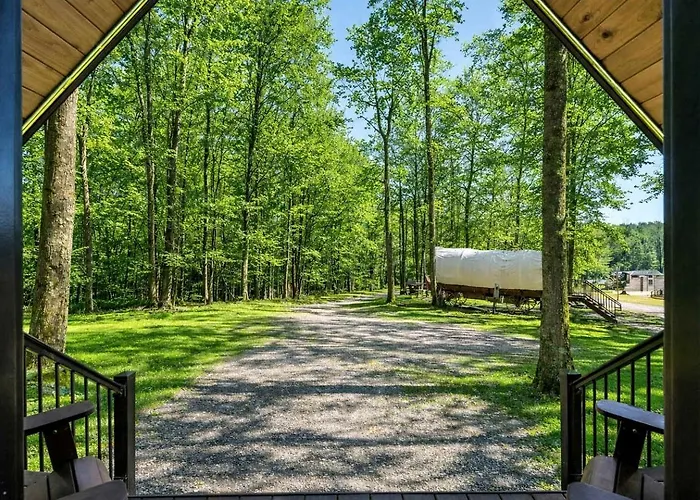 Gorgeous Modern Tiny House On An Incredible Campground For A Unique Getaway Near Wellsboro, Pennsylvania