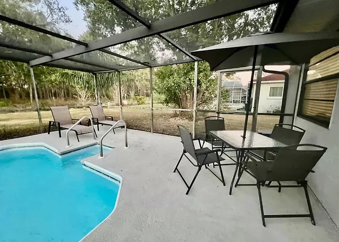 Family Spacious Heated Pool Home 5 Min To Weeki Wachee